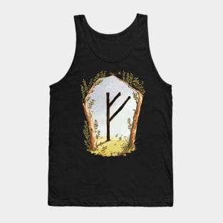 rune fehu - magical symbol Tank Top